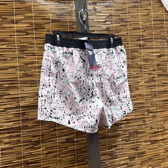 Reebok Women's Workout Ready Run Printed Shorts in Frost Berry Size S - 5 - Runn - Picture 3 of 3